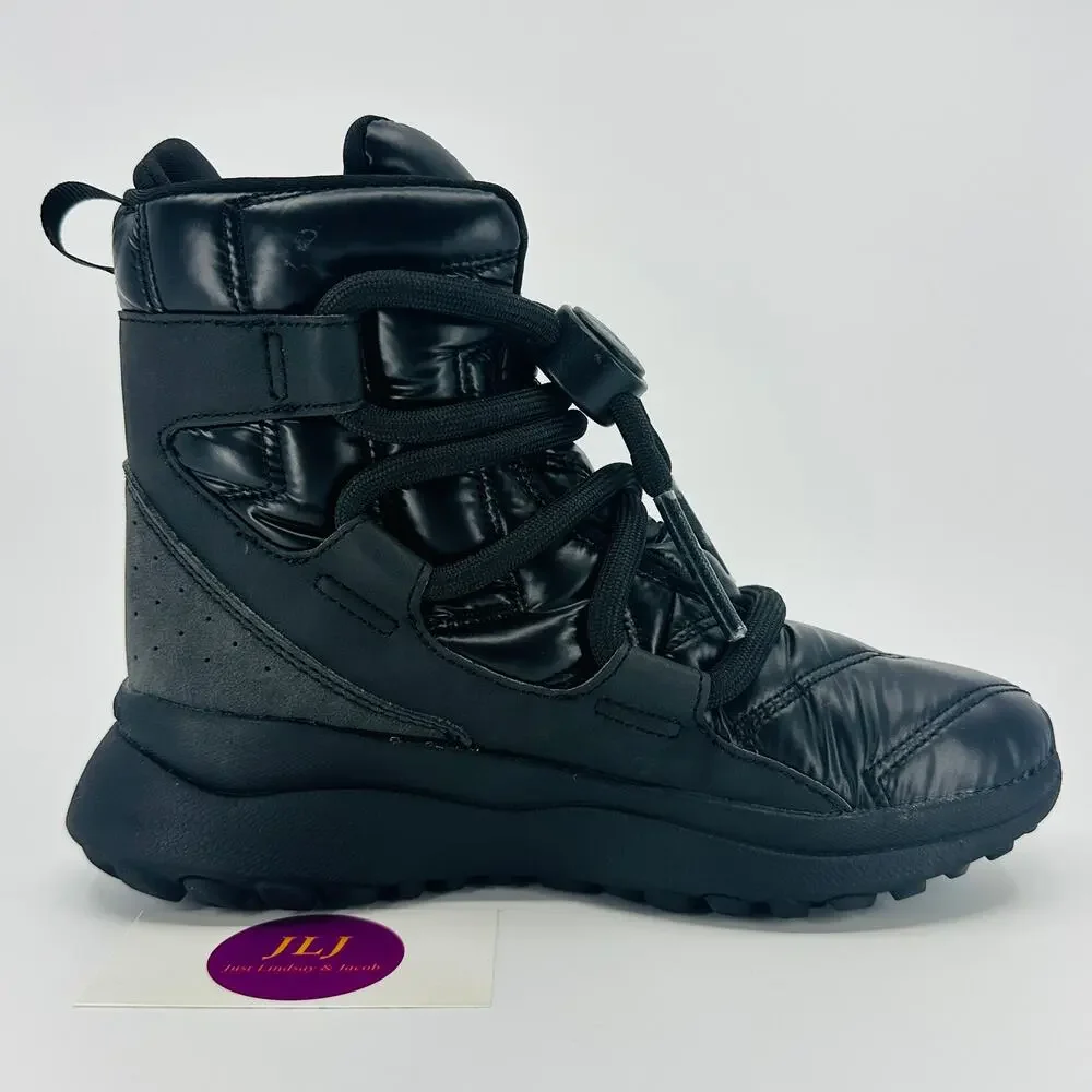 Merrell Women's Cloud Puff Lace Polar Waterproof Snow Boots Black J003614 Size 6